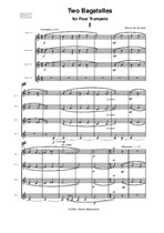 Two Bagatelles for Four Trumpets