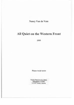 All Quiet on the Western Front - vocal score