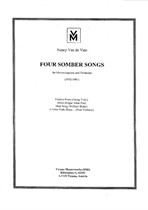 Four Somber Songs - Orchestral Score