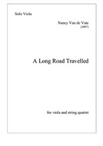 A Long Road Travelled for solo viola and string quartet  - parts