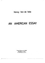An American Essay - orchestral score