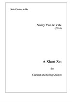 A Short Set for Clarinet and String Quintet - parts