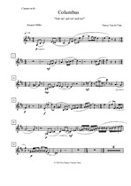 Columbus - clarinet part
