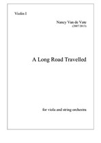 A Long Road Travelled for Viola and String Orchestra - parts