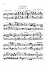 Concerto for Piano and Orchestra - solo pno. part