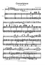 Concertpiece for Cello and Piano - score