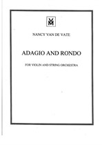 Adagio and Rondo for Solo Violin and String Orchestra - score