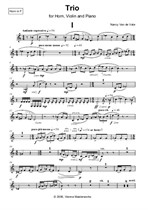 Trio for Viola, Horn and Piano – horn part
