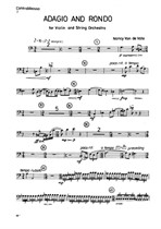 Adagio and Rondo for Solo Violin and String Orchestra – parts